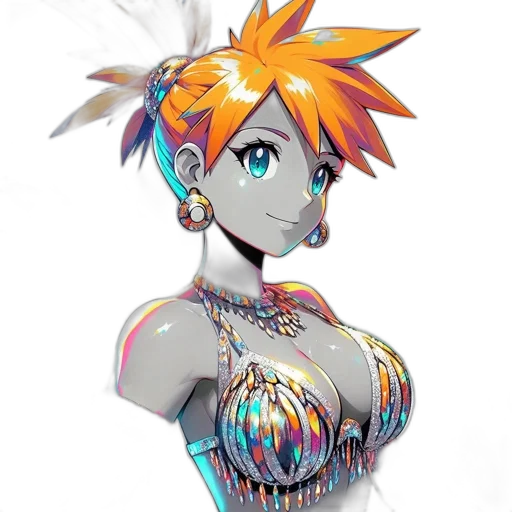 robot, dress, jewelry, crown transparent PNG cut-out