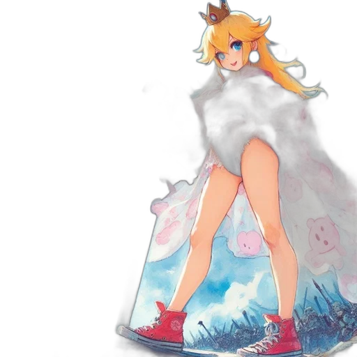 dress, concept art, fantasy art, pixel art transparent PNG cut-out