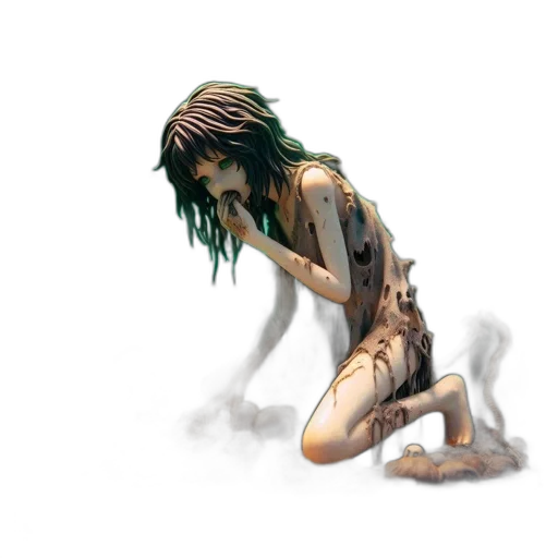 creature, concept art, cyberpunk, fantasy art transparent PNG cut-out