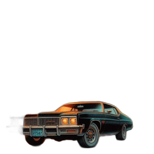 car, weapon, jacket, concept art transparent PNG cut-out