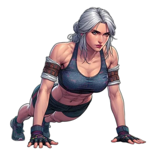 concept art, comic book art, fantasy art, pixel art transparent PNG cut-out