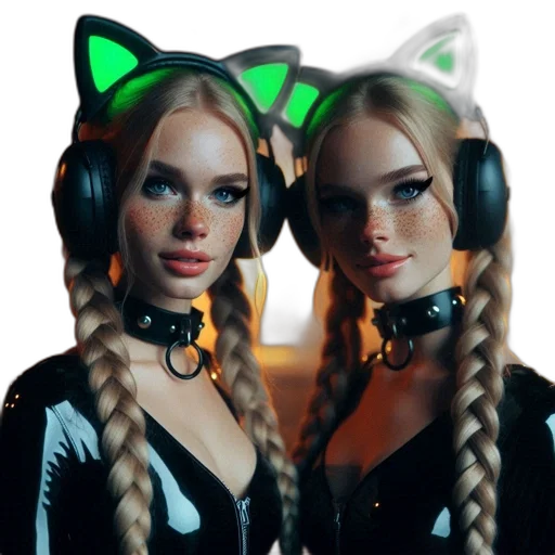 mask, cyberpunk, 3d render, photorealistic transparent PNG cut-out