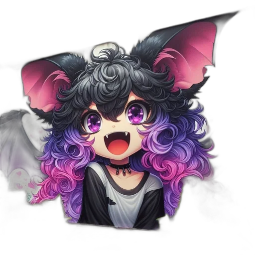 dragon, mask, creature, staff transparent PNG cut-out