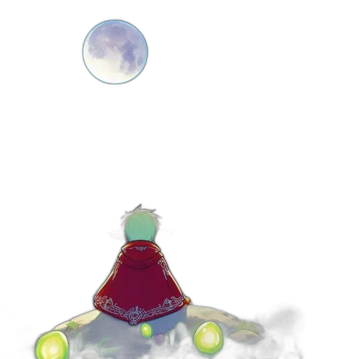 crown, robot, staff, creature transparent PNG cut-out