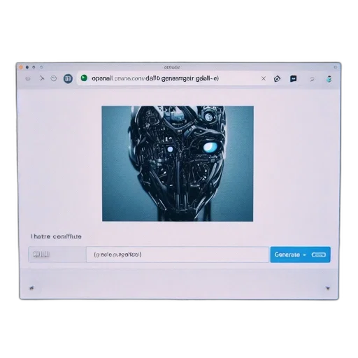 robot, mask, 3d render, concept art transparent PNG cut-out