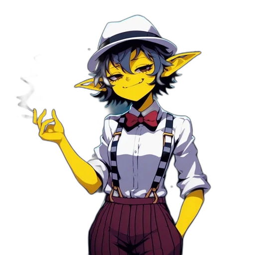 staff, hat, concept art, pixel art transparent PNG cut-out