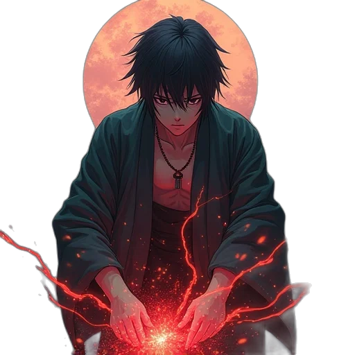 jacket, staff, sword, weapon transparent PNG cut-out