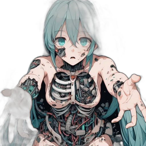 robot, dress, mask, jewelry transparent PNG cut-out