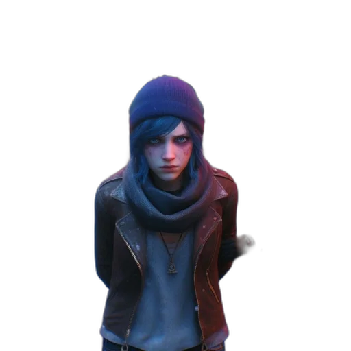 jacket, face, hat, mask transparent PNG cut-out
