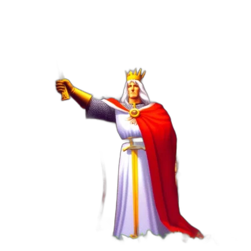 crown, staff, sword, weapon transparent PNG cut-out