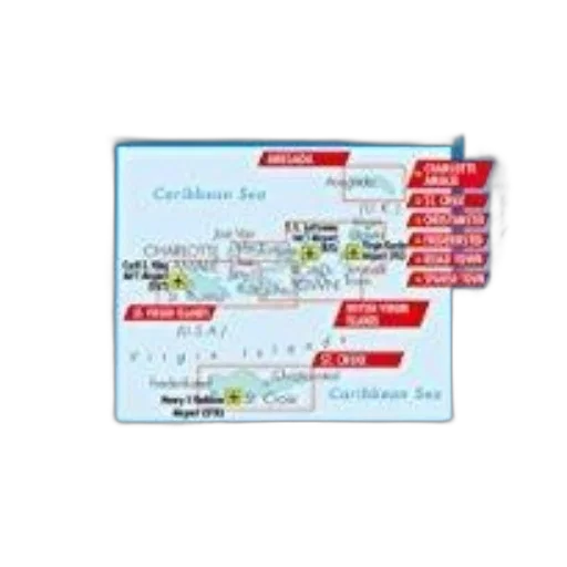 detailed, road, map, caribbean transparent PNG cut-out