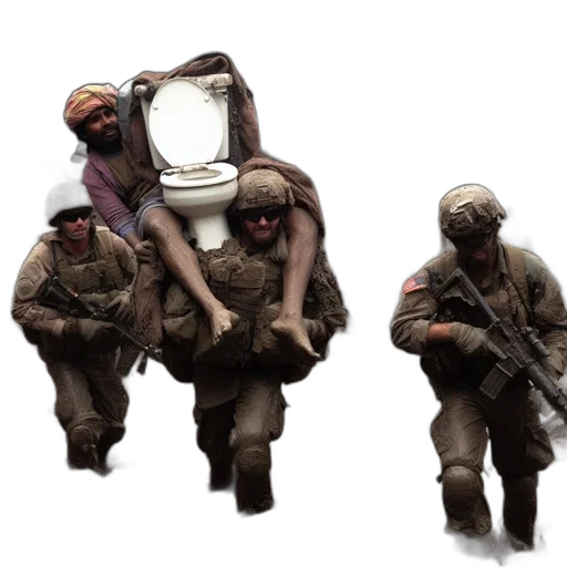 mask, weapon, jacket, concept art transparent PNG cut-out
