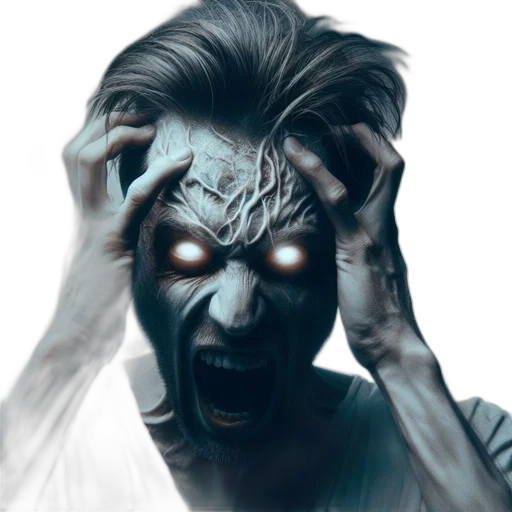 mask, face, creature, concept art transparent PNG cut-out