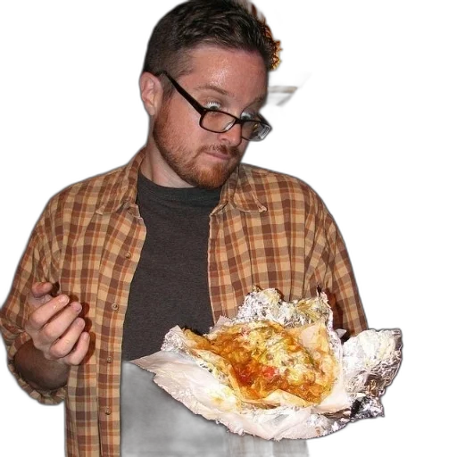 food, jacket, creature, staff transparent PNG cut-out