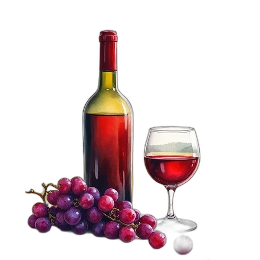 bottle, food, 3d render, photorealistic transparent PNG cut-out