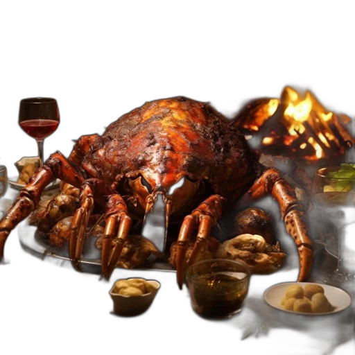 food, animal, creature, concept art transparent PNG cut-out