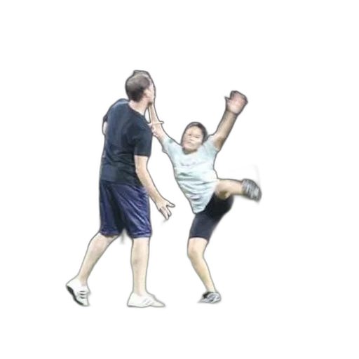 staff, man, woman, playing transparent PNG cut-out