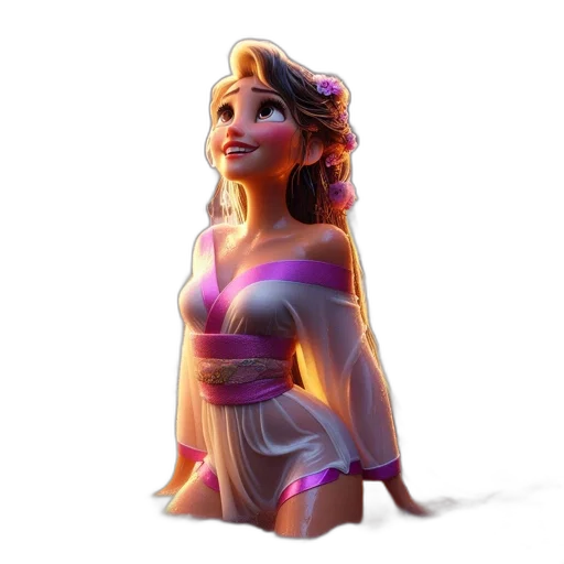 dress, crown, jewelry, face transparent PNG cut-out