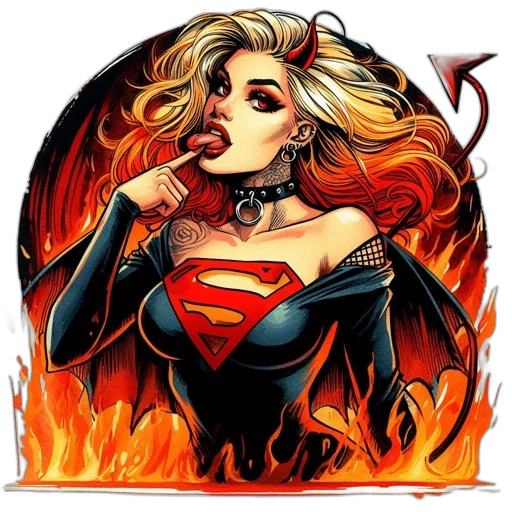 comic book art, cartoon, fantasy art, concept art transparent PNG cut-out
