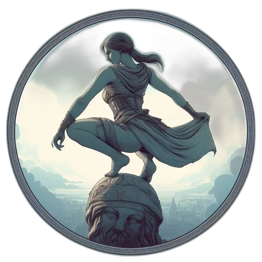 concept art, fantasy art, comic book art, photorealistic transparent PNG cut-out