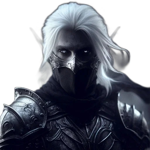 mask, face, dragon, sword transparent PNG cut-out