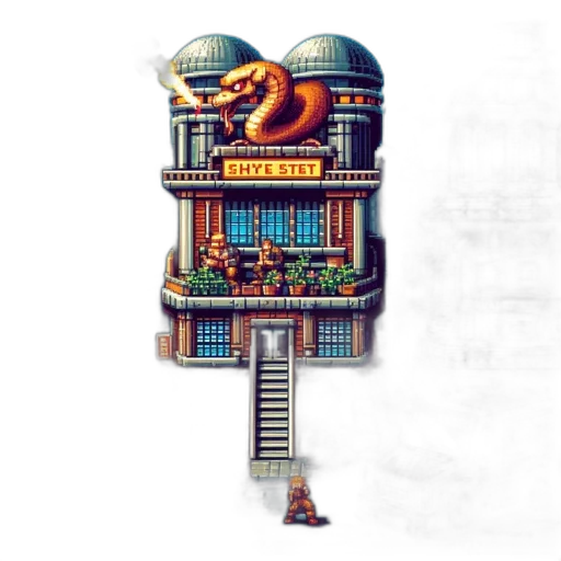 furniture, building, robot, concept art transparent PNG cut-out