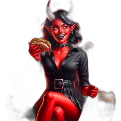 food, fantasy art, concept art, comic book art transparent PNG cut-out