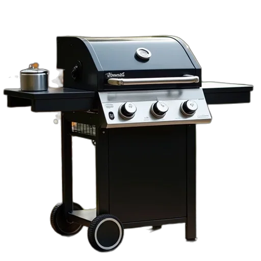 robot, food, 3d render, photorealistic transparent PNG cut-out