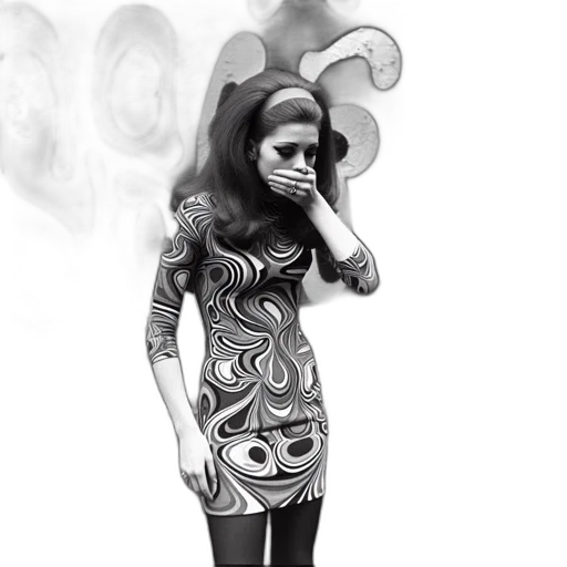 dress, mask, fantasy art, photorealistic transparent PNG cut-out