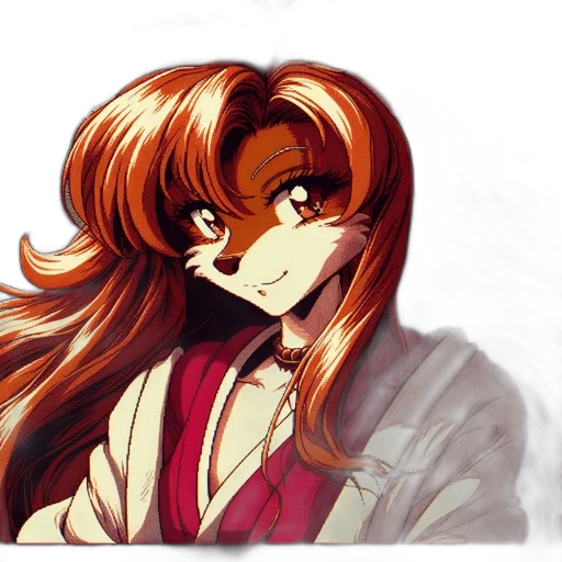 staff, hair, mask, anime transparent PNG cut-out