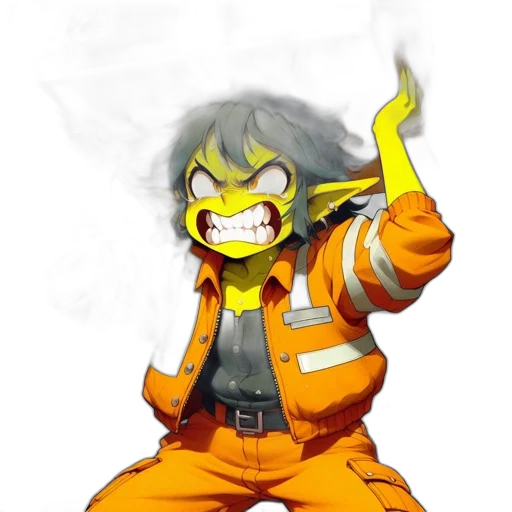 staff, mask, jacket, creature transparent PNG cut-out