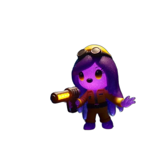weapon, staff, robot, creature transparent PNG cut-out