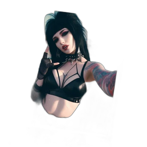 fantasy art, cyberpunk, photorealistic, concept art transparent PNG cut-out