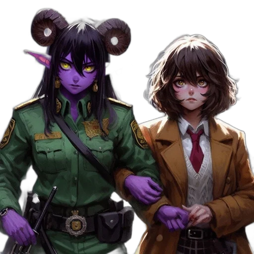 mask, staff, jacket, concept art transparent PNG cut-out