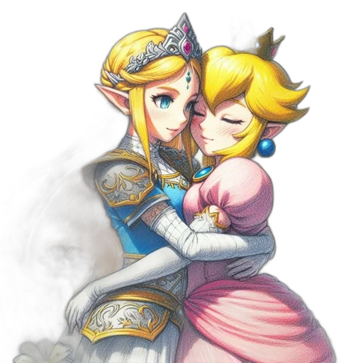 crown, dress, sword, weapon transparent PNG cut-out