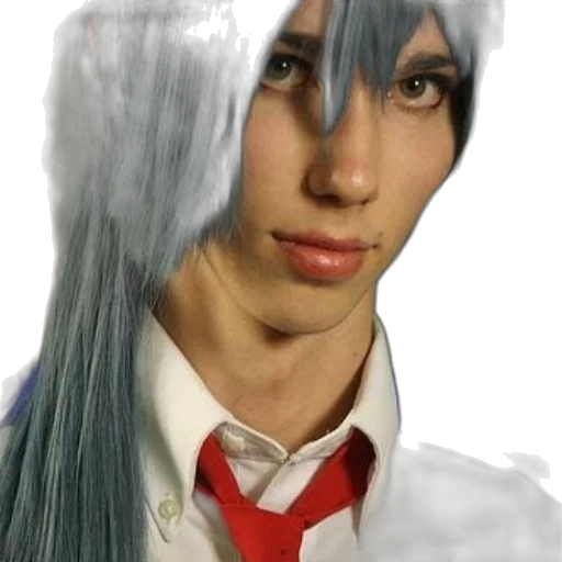 face, hair, robot, staff transparent PNG cut-out