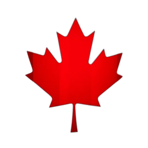 staff, crown, red, maple transparent PNG cut-out