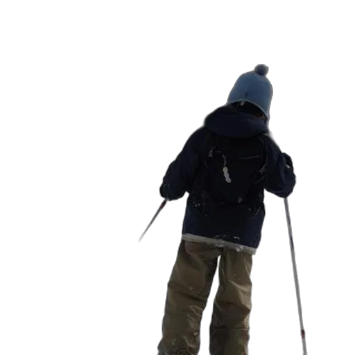staff, jacket, hat, umbrella transparent PNG cut-out