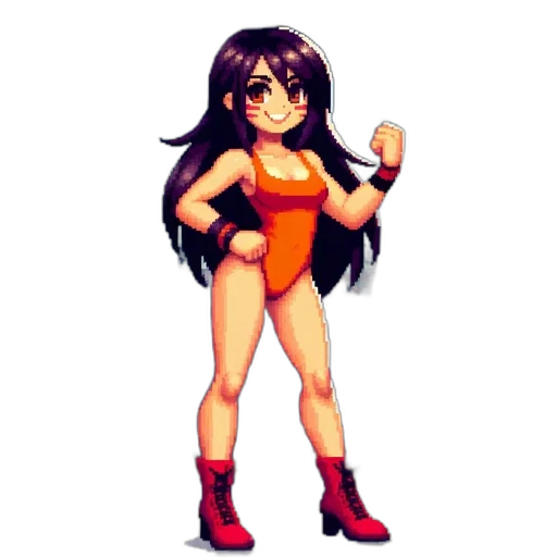 staff, pixel art, concept art, anime transparent PNG cut-out