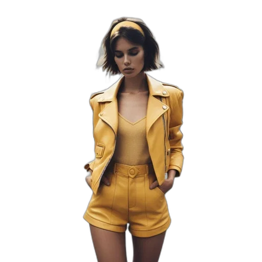 jacket, dress, concept art, photorealistic transparent PNG cut-out