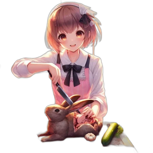 staff, weapon, animal, creature transparent PNG cut-out