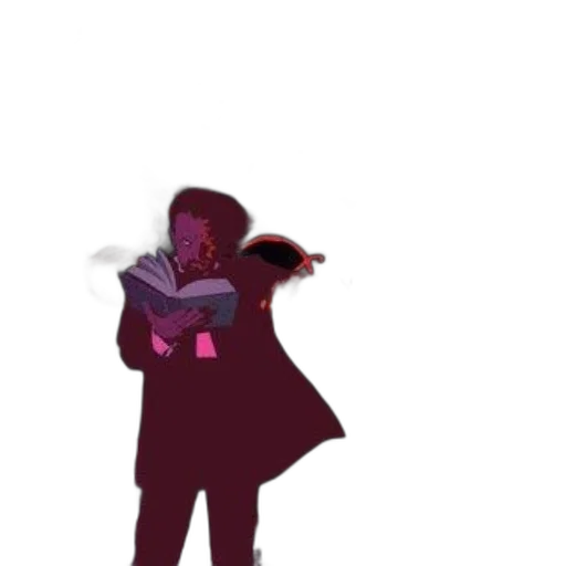 jacket, mask, staff, creature transparent PNG cut-out