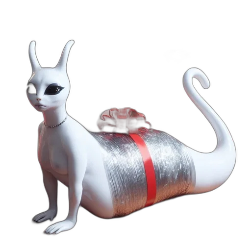 animal, creature, 3d render, concept art transparent PNG cut-out