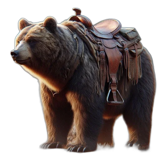 animal, creature, concept art, 3d render transparent PNG cut-out