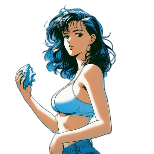 dress, comic book art, concept art, cartoon transparent PNG cut-out