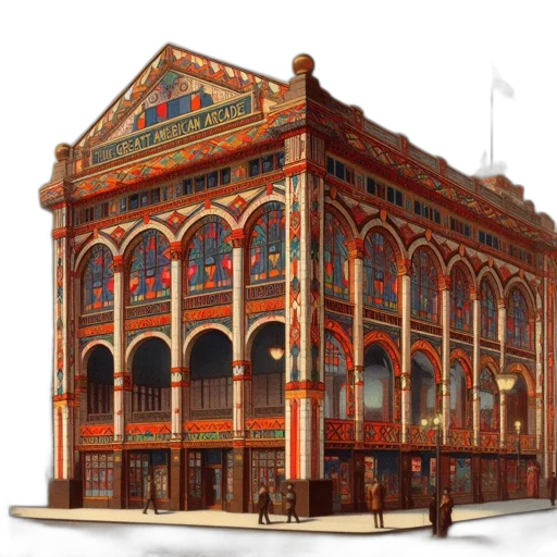 building, furniture, 3d render, concept art transparent PNG cut-out