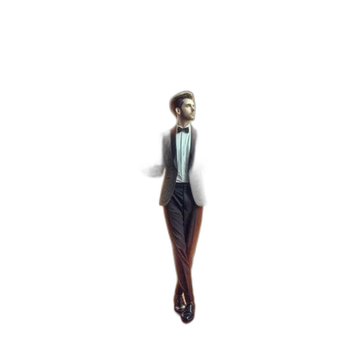 staff, dress, jacket, robot transparent PNG cut-out