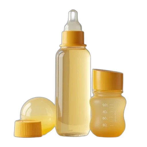 bottle, medela, set transparent PNG cut-out