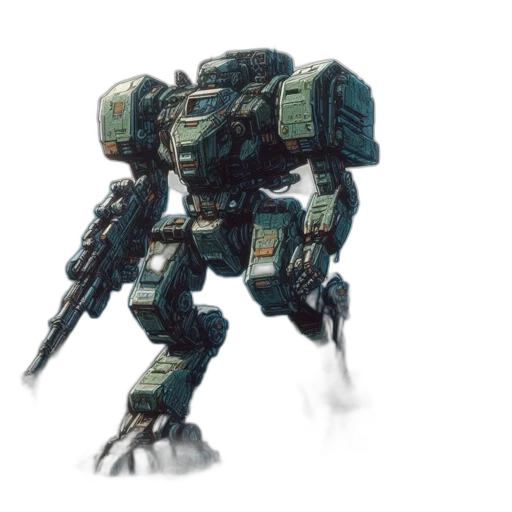 robot, weapon, creature, concept art transparent PNG cut-out