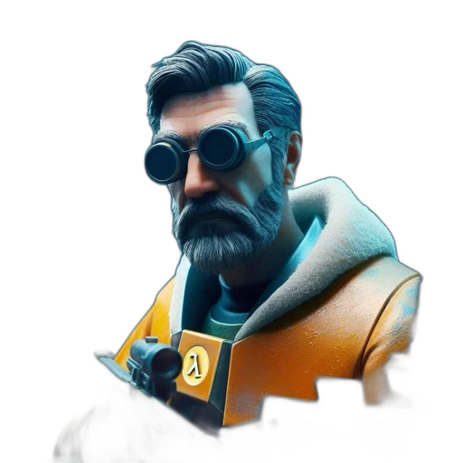 jacket, face, staff, mask transparent PNG cut-out